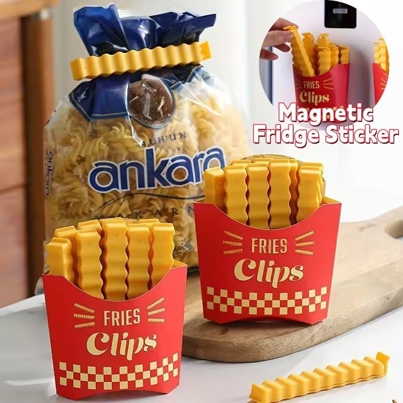 Food Snacks Gifts - 12Pcs/Set Food Moisture-proof Sealing Clip, with