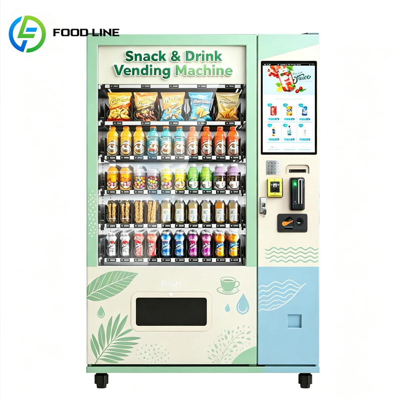 Food Snacks Drinks - Snack Vending Machine Smart Automatic Candy