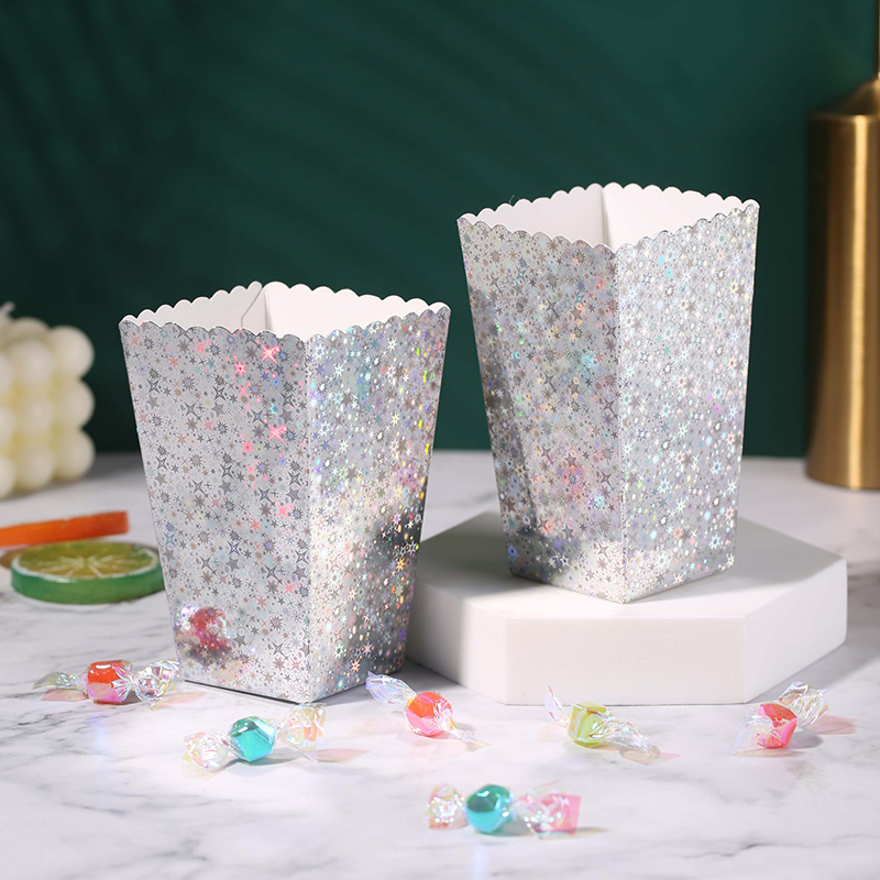 Food Snacks Gifts - 25/50cs Cartoon Paper Candy Gift Popcorn