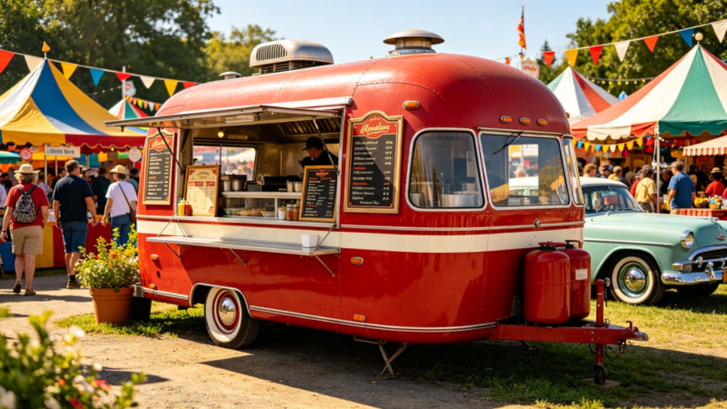 Food Snacks Easy - Mobile Food Cart User Friendly Operation