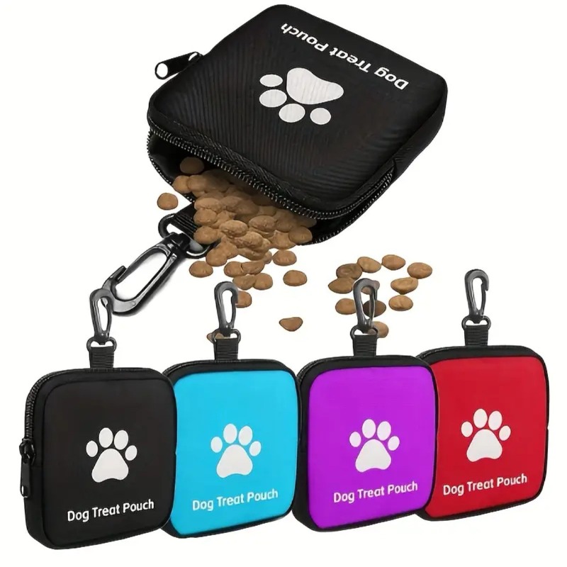 Food Snacks Easy - Mini Waterproof Dog Treat Pouch PVC