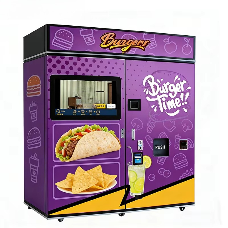 Snacks Food Usa - Customized Fast Food Vending Machine Microwave