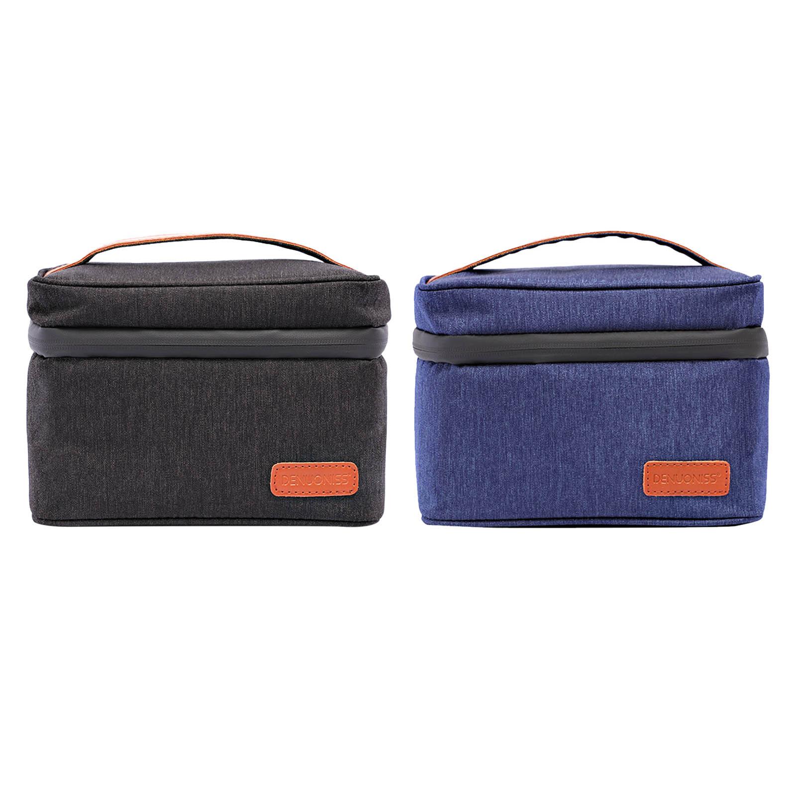 Food Snacks Drinks - Insulated Lunch Bag Cooler Bag Lunch