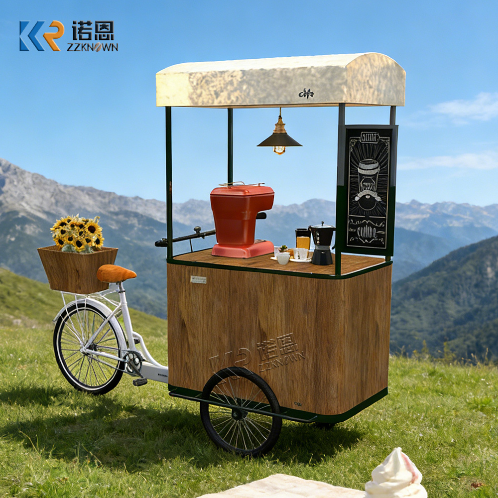 Food City Snacks - Modern Portable Food Cart High Quality