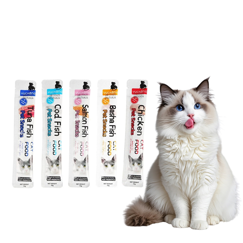10pcs Cat Strips Pet Snacks Va - Food Snacks Label review and price