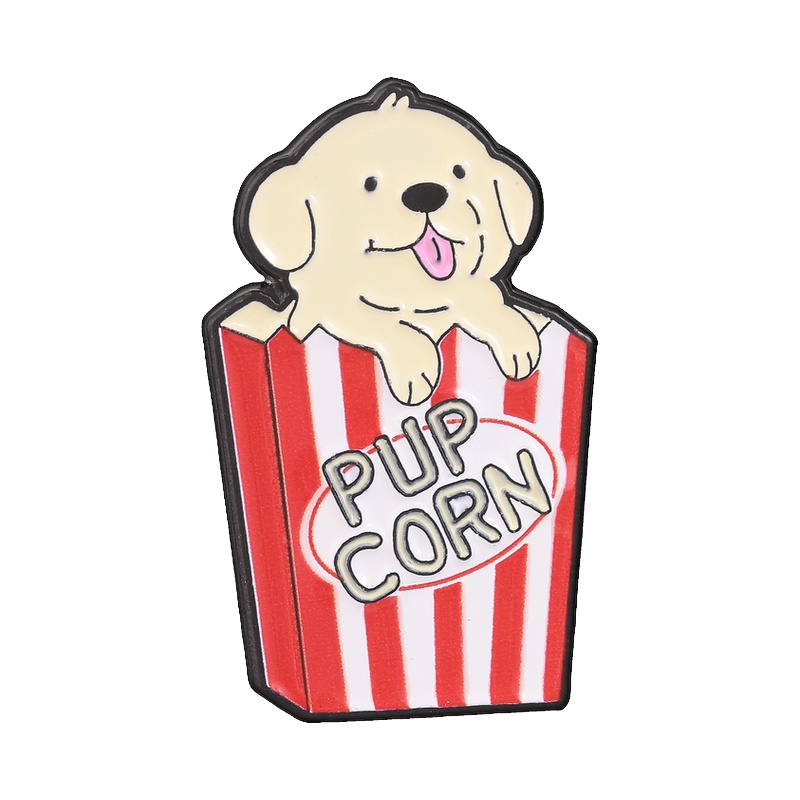 Pupcorn Puppy Popcorn Cartoon  - Zinc Food Snacks review and price