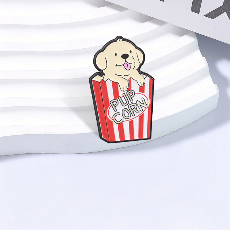 Pupcorn Puppy Popcorn Cartoon  - Zinc Food Snacks review and price