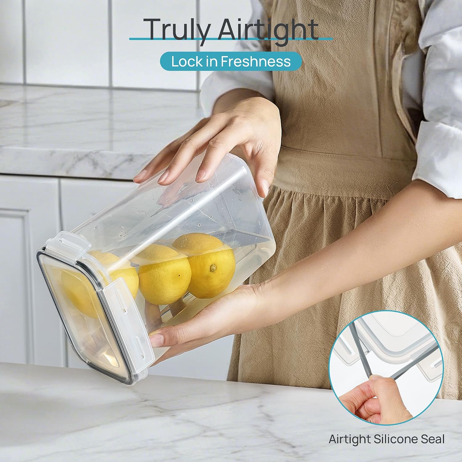 Vtopmart Airtight Food Storage - Food Snacks Label review and price