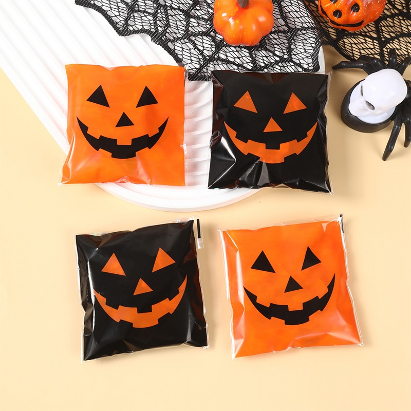 50/100pcs Halloween Black Oran - Food Snacks Gifts review and price