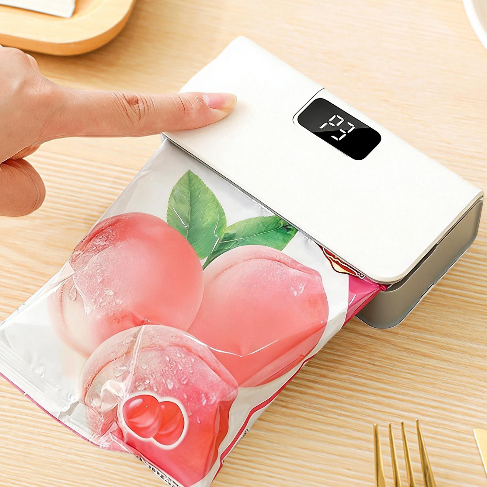 Mini Bag Resealer LED Display  - Food Prep Snacks review and price