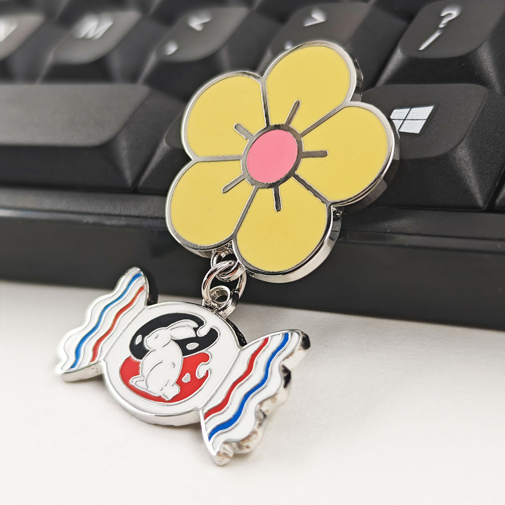 White Rabbit Candy Enamel Pin  - Food Snacks Gifts review and price