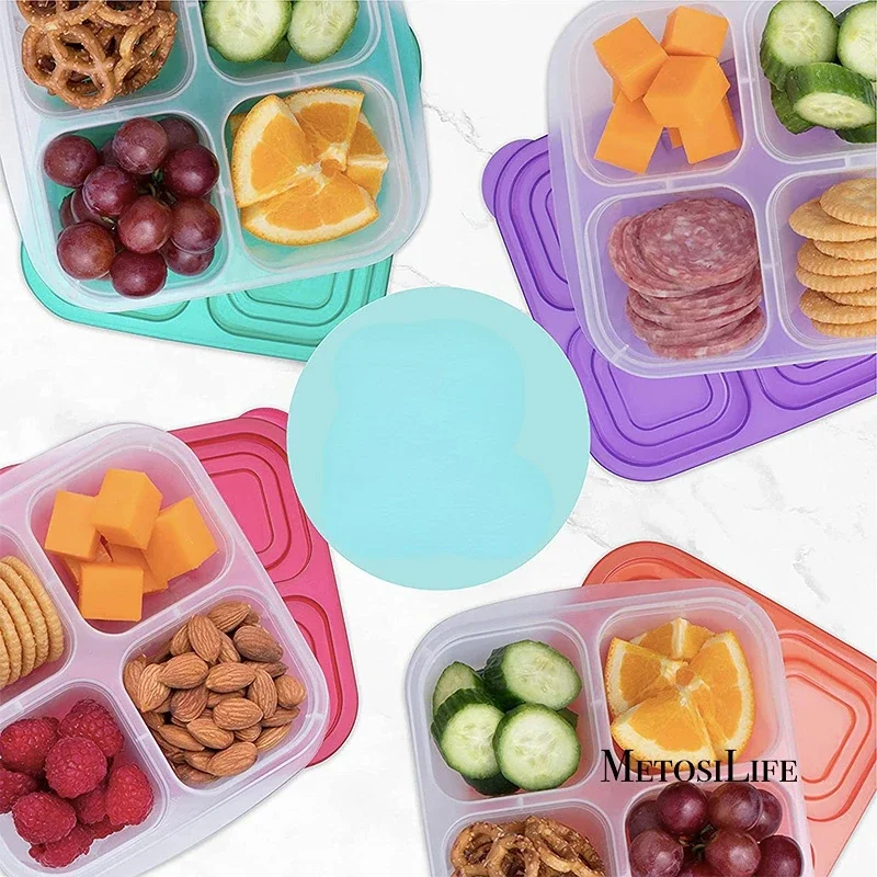 Plastic Bento Snack Box Reusab - Food Prep Snacks review and price