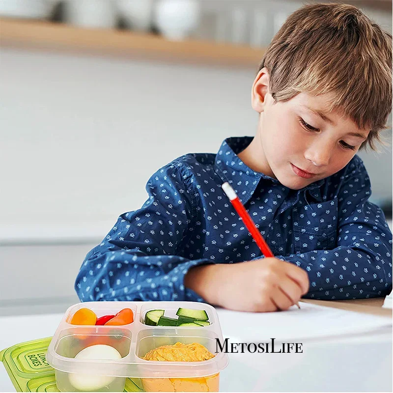 Plastic Bento Snack Box Reusab - Food Prep Snacks review and price
