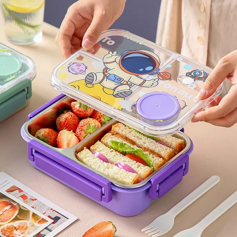 Unicorn Cartoon Bento Lunch Bo - Food Prep Snacks review and price