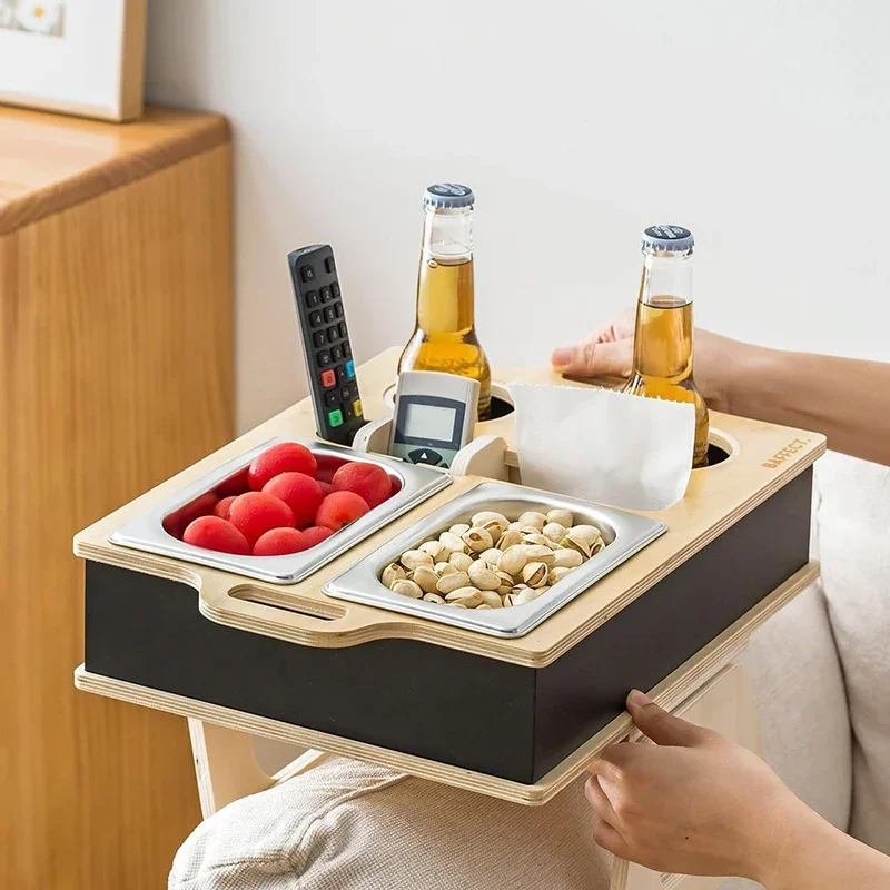 Rectangle Bamboo Tray Desktop  - Food Snacks Drinks review and price