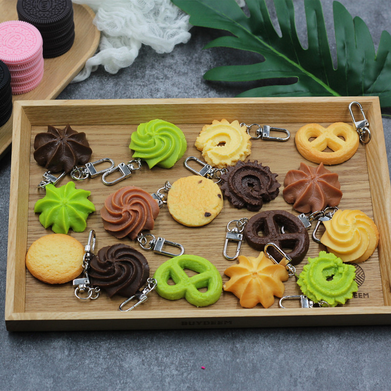 Simulation Food Keychain Butte - Zinc Food Snacks review and price
