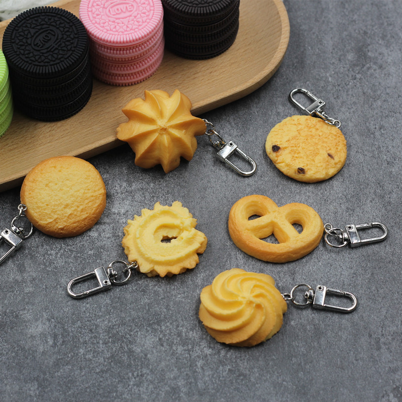 Simulation Food Keychain Butte - Zinc Food Snacks review and price