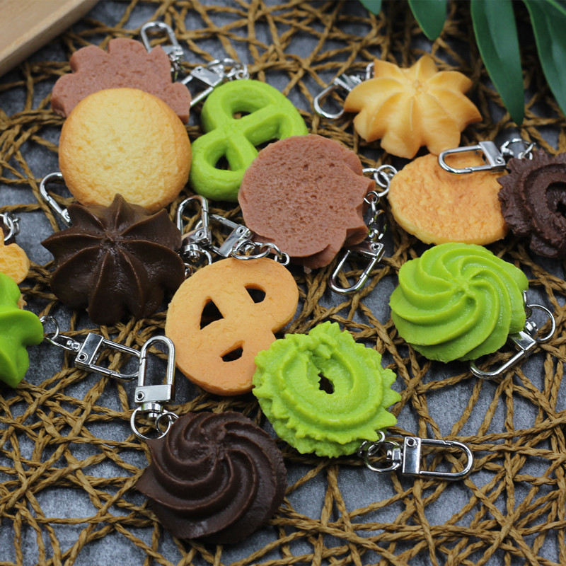 Simulation Food Keychain Butte - Zinc Food Snacks review and price