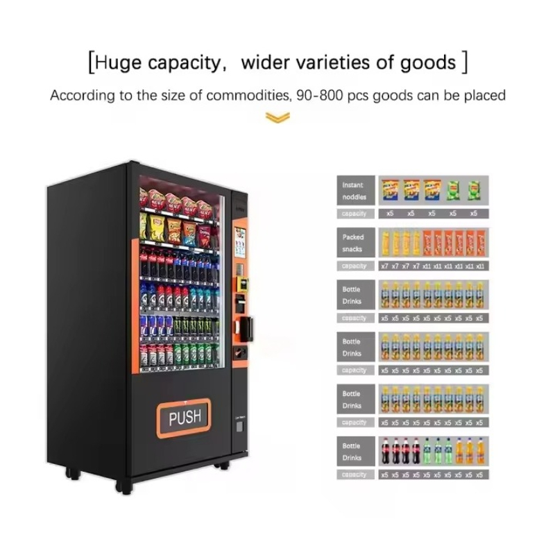 Customized Touch Screen Smart  - Food Snacks Drinks review and price