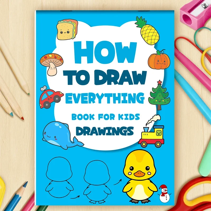 32 Pages Easy Step Drawing Col - Food Snacks Coloring Book review and price