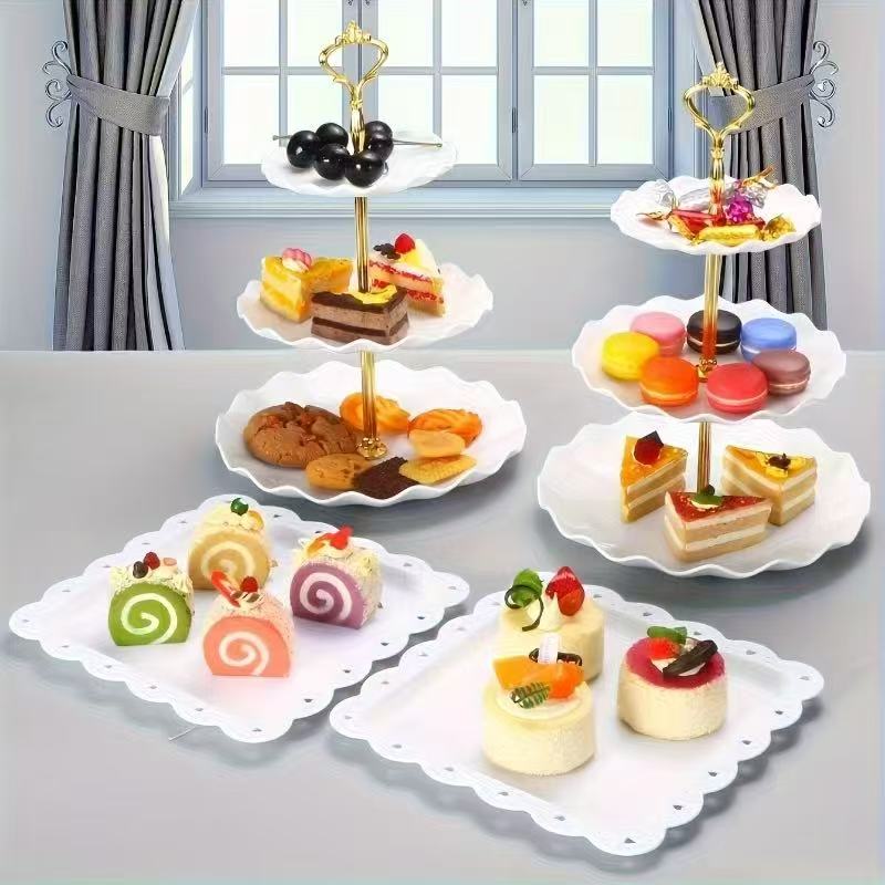 1/3/4/5PCS Decorative Food Tra - Food Snacks Easy review and price