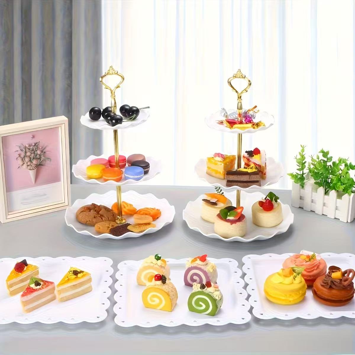 1/3/4/5PCS Decorative Food Tra - Food Snacks Easy review and price