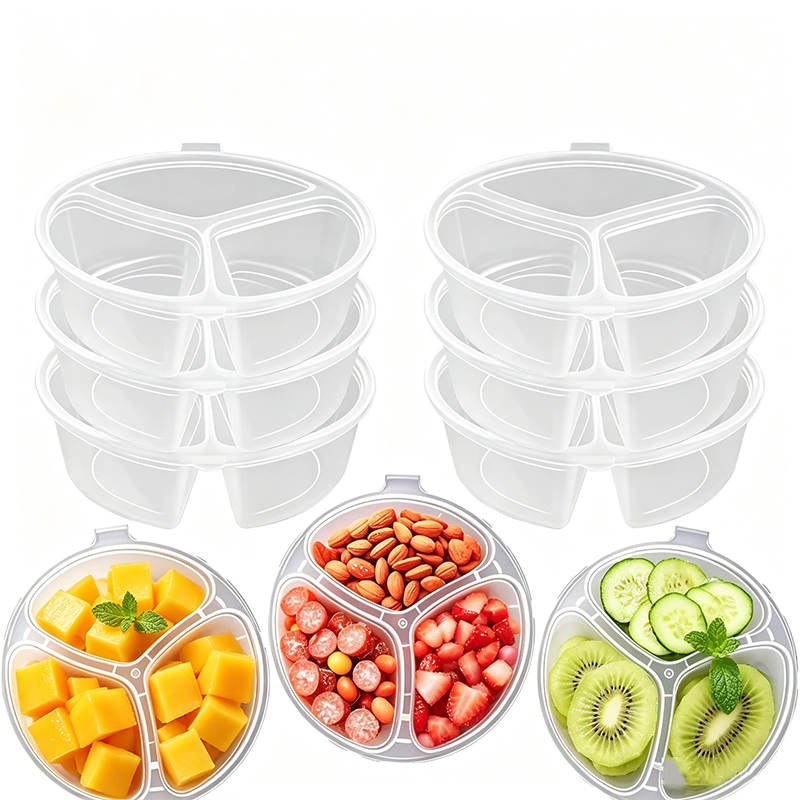 5-20Pcs 3-Compartment Snack Bo - Food Prep Snacks review and price