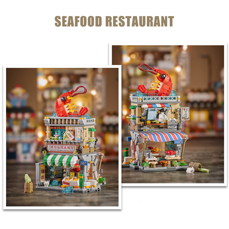 City HongKong Retro Food Court - Food City Snacks review and price