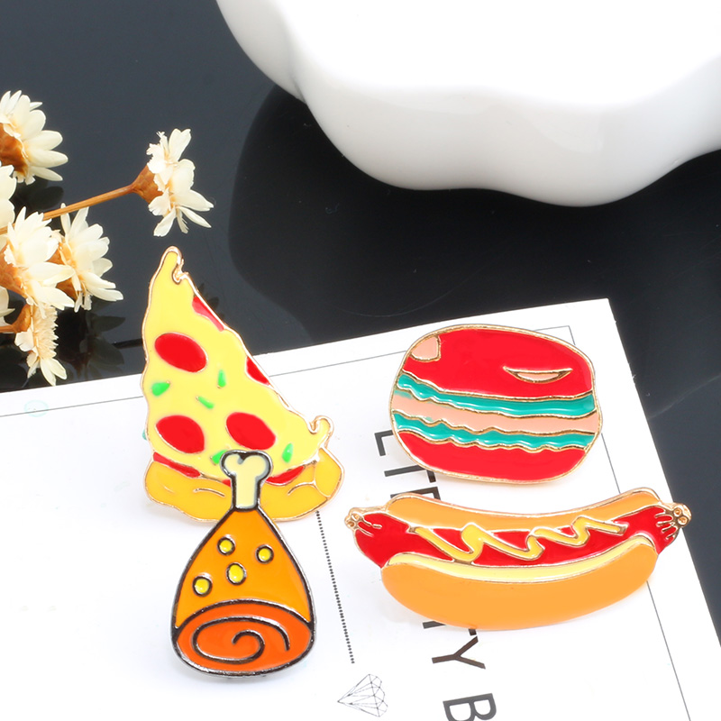13 Style Snack Brooch Burger P - Zinc Food Snacks review and price