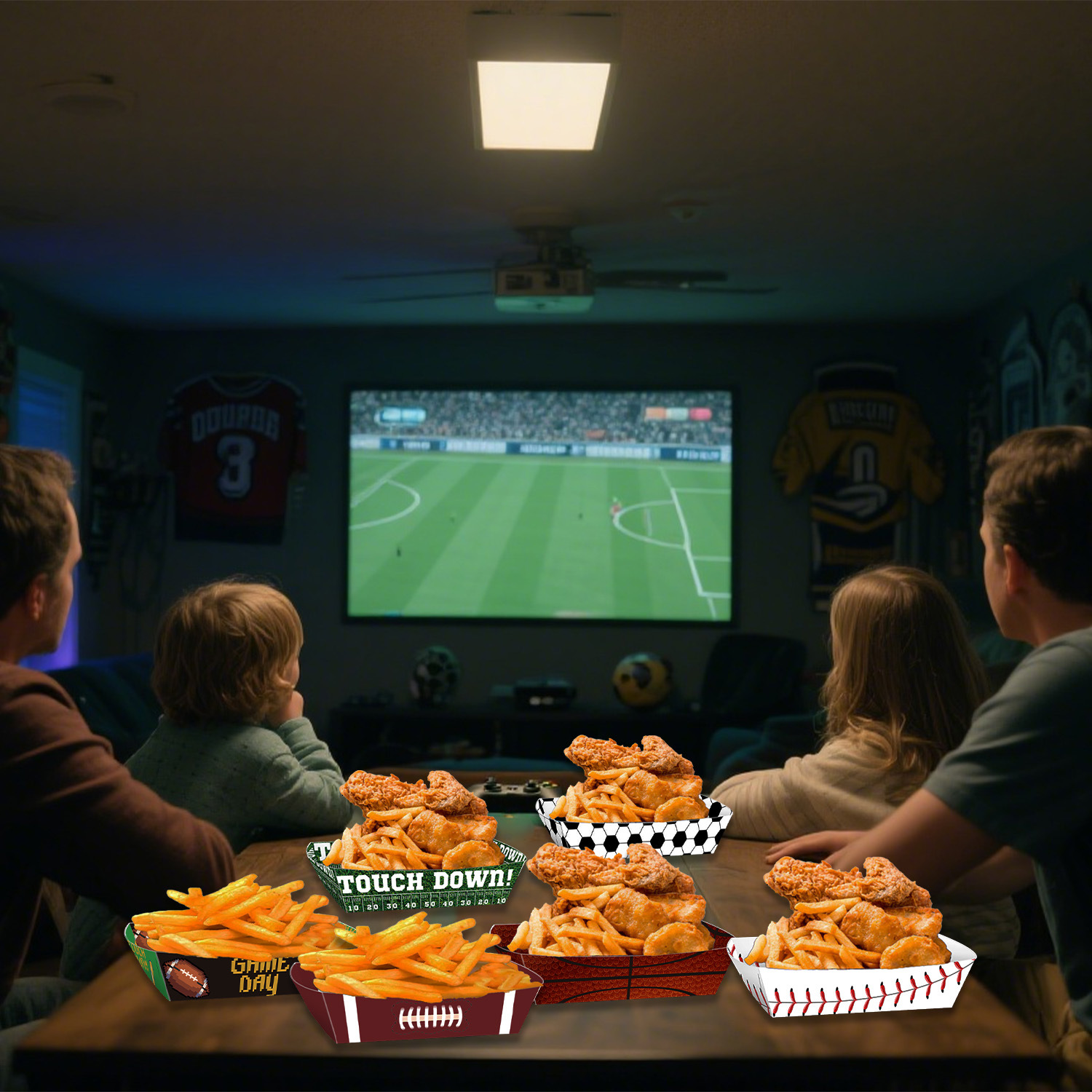 Sport Ball Food Tray Theme Par - Food Snacks For Kids review and price