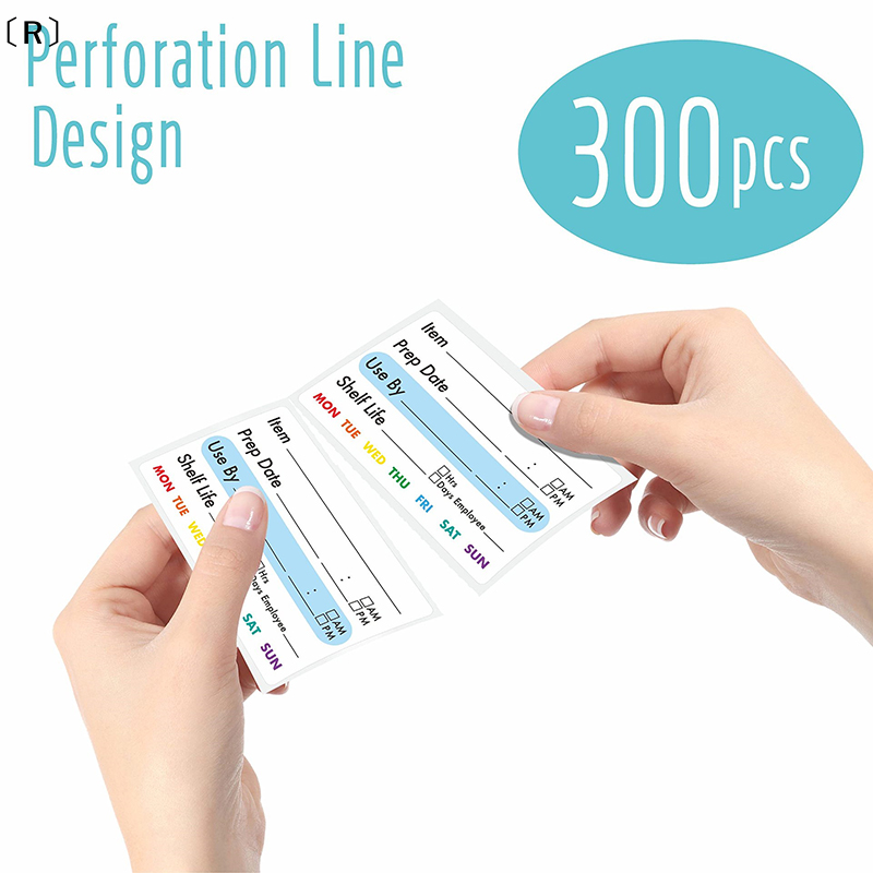 〔R〕300Pcs Roll Kitchen Date Fo - Food Snacks Label review and price