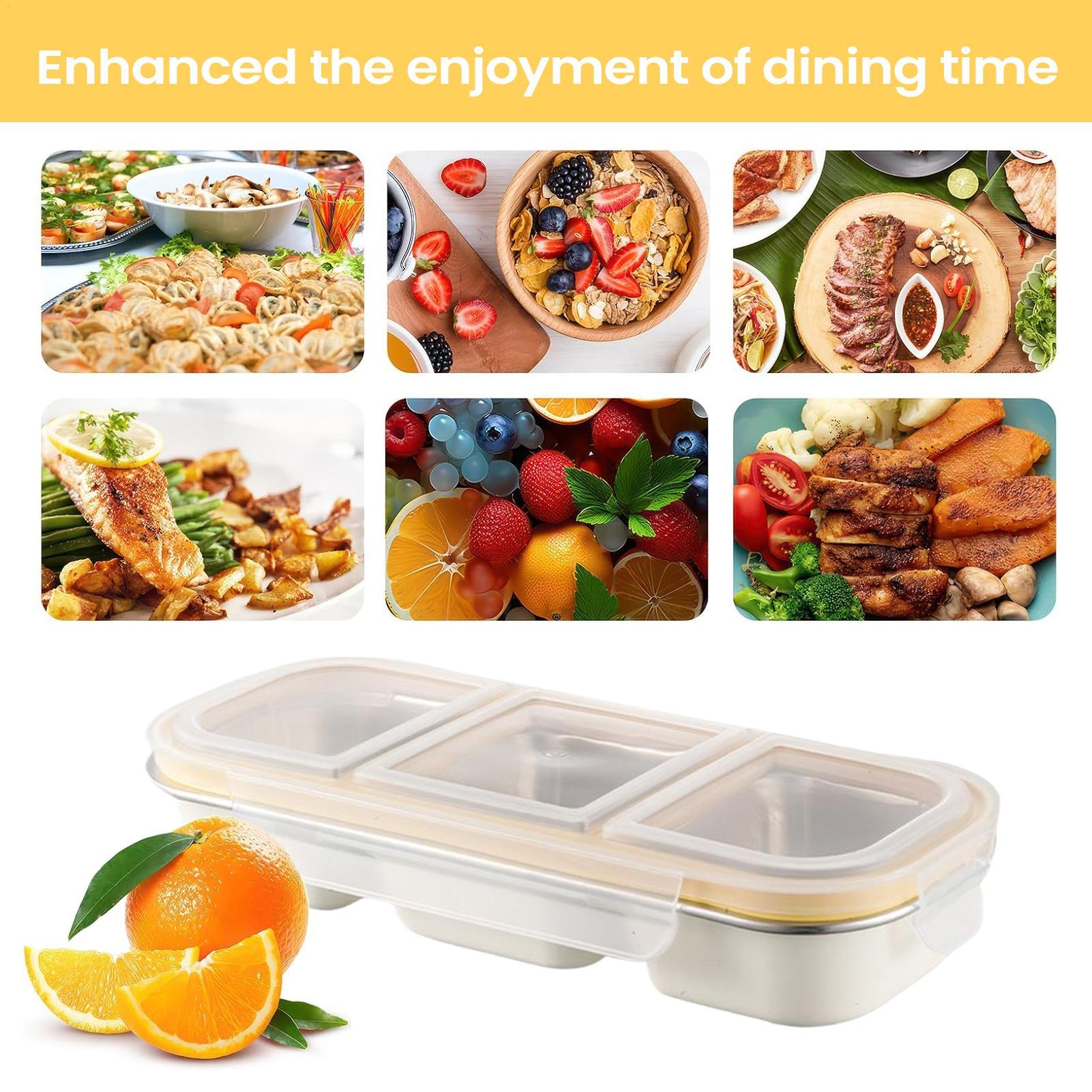 Stainless Steel Snack Box Spil - Food Prep Snacks review and price