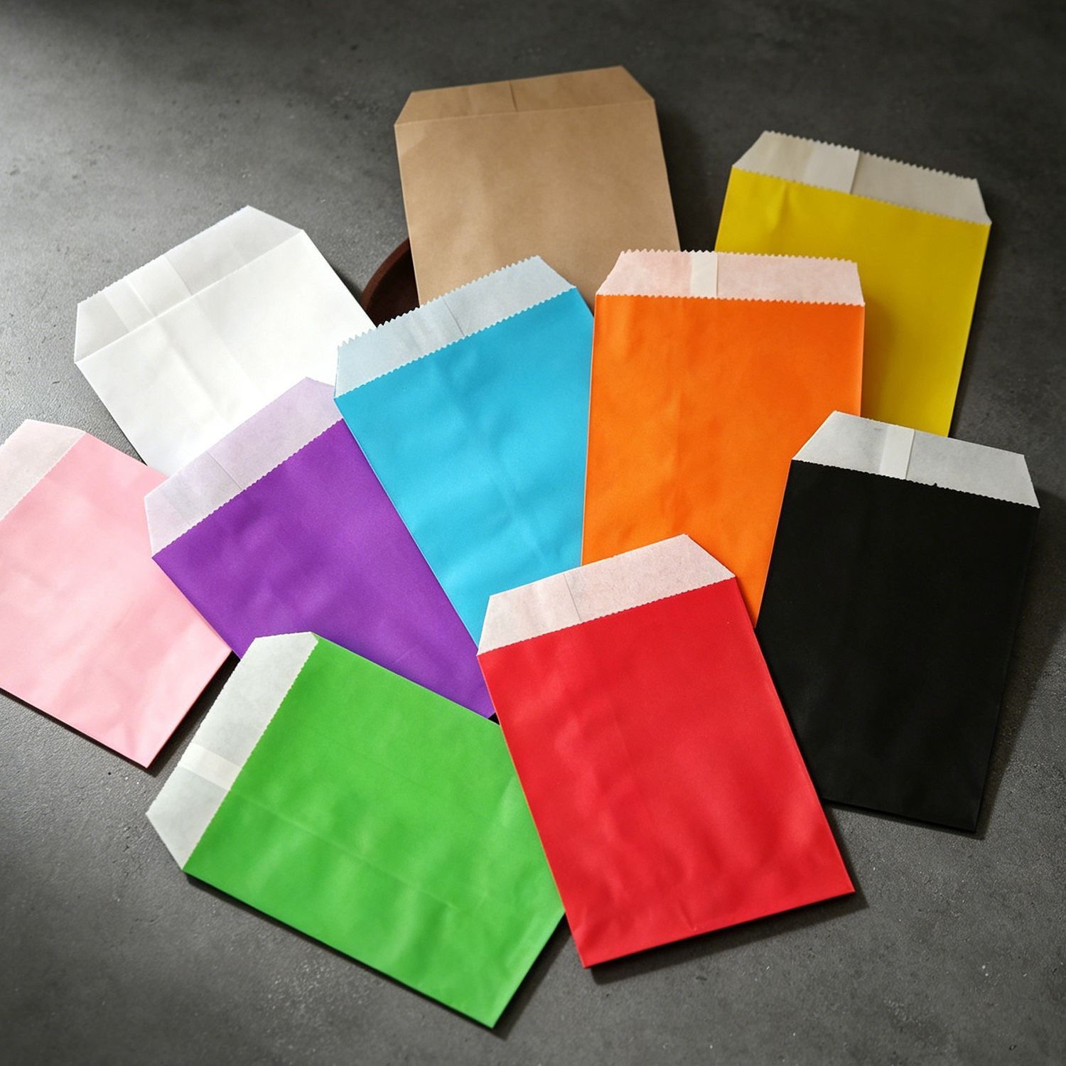 50/100pcs color Gift Kraft Pap - Food Snacks Gifts review and price