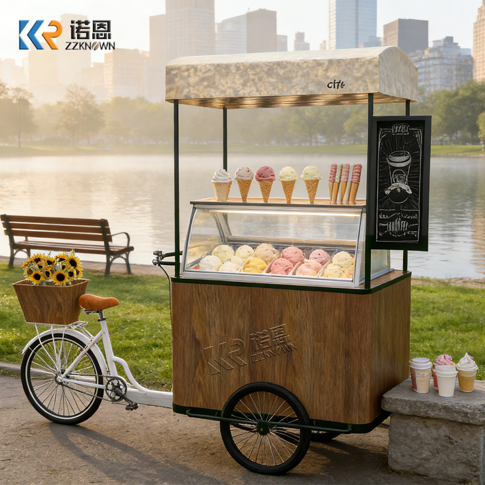Modern Portable Food Cart High - Food City Snacks review and price