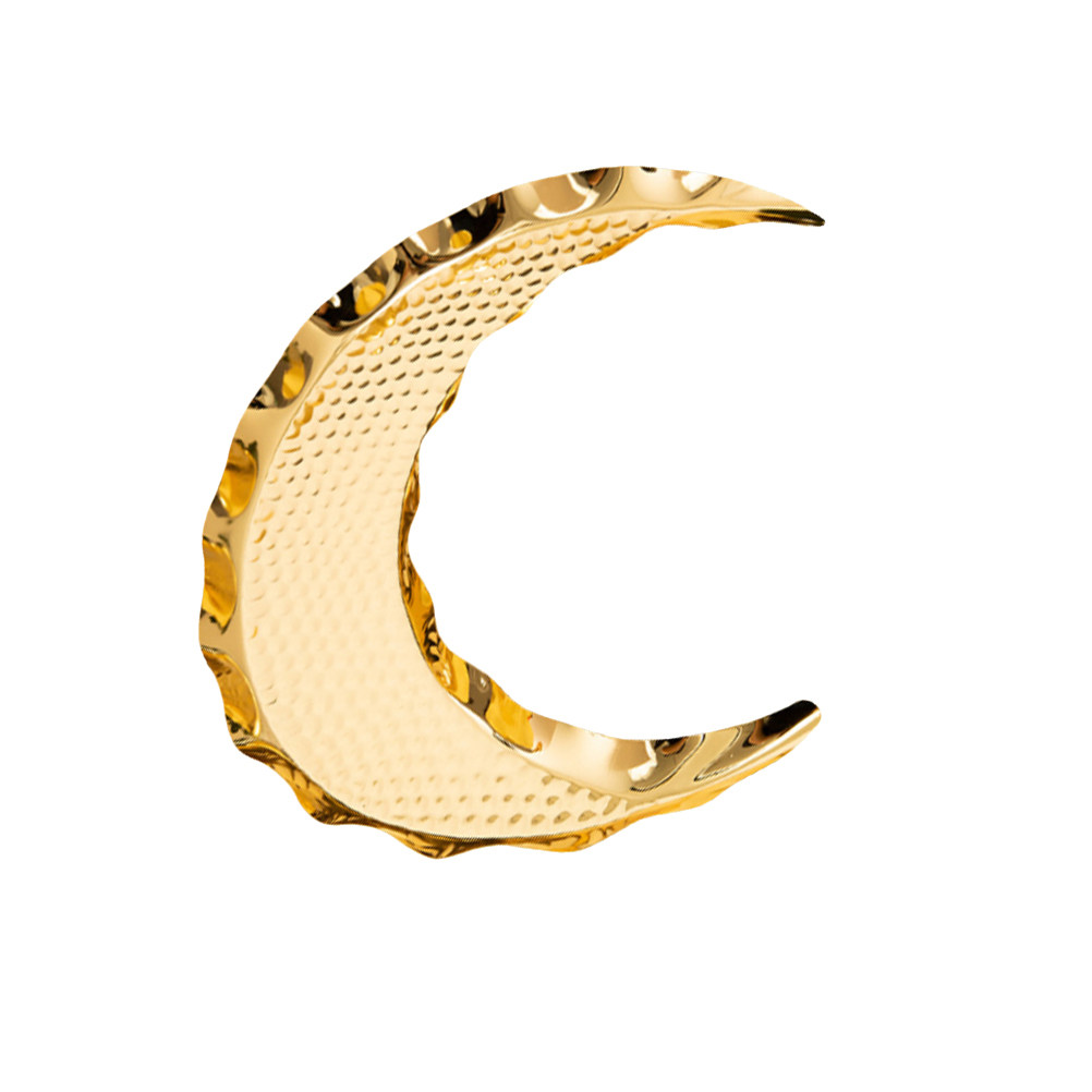 1Pcs Moon Shape Metal Food Ser - Zinc Food Snacks review and price