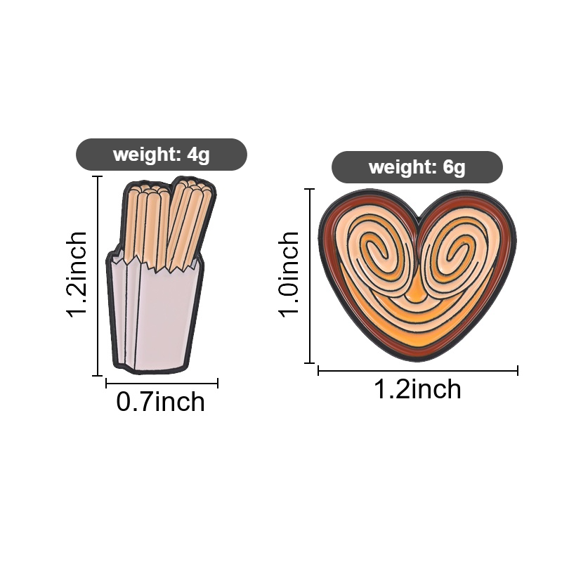 Heart Shaped Spiral Churros Bi - Zinc Food Snacks review and price