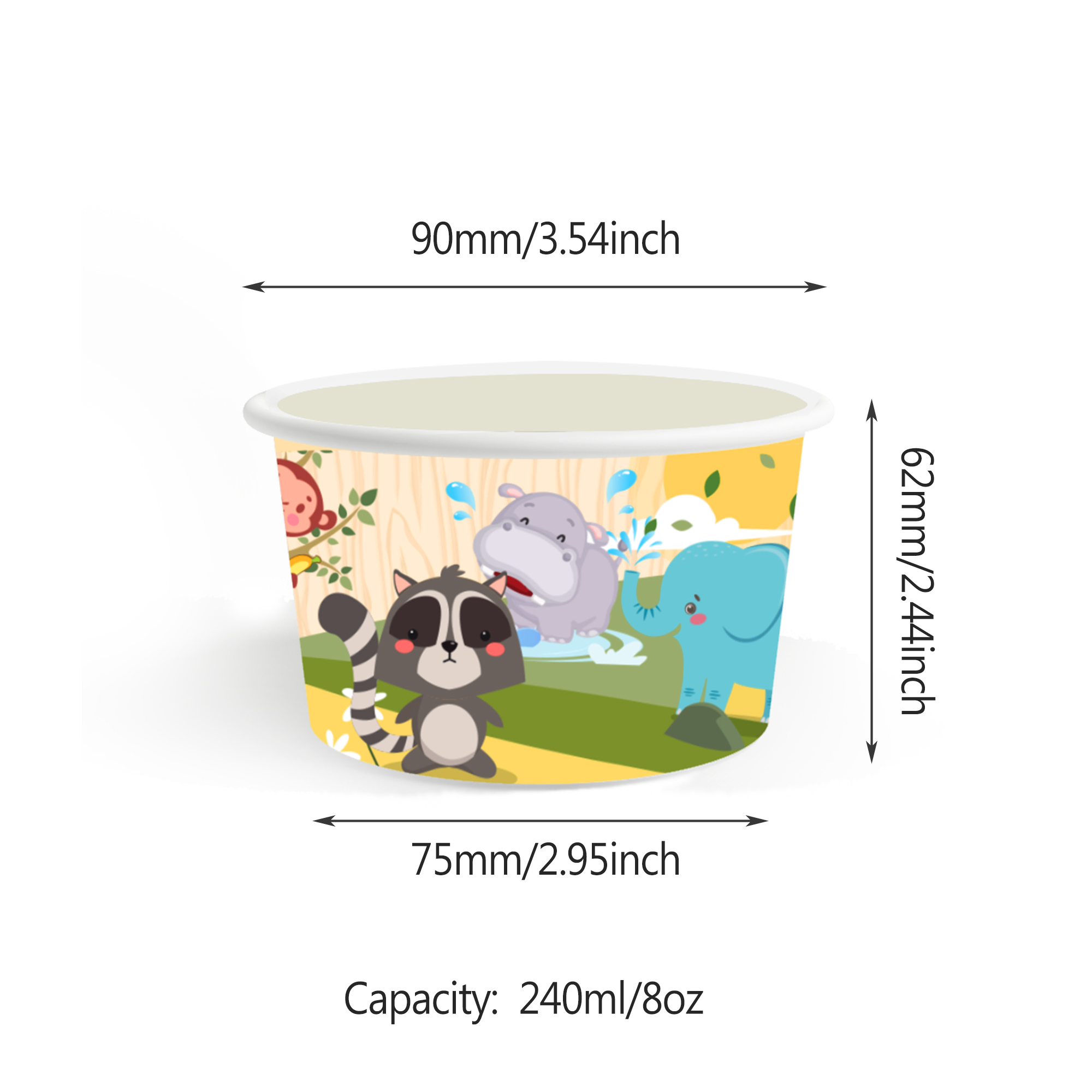 8/12/24/32Pcs Jungle Animal Ic - Food Snacks For Kids review and price